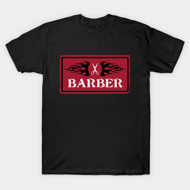 Barber T-Shirt by PallKris